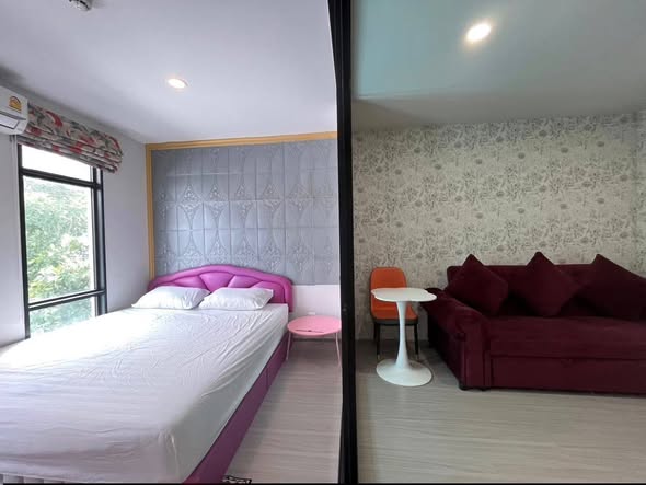 bedroom of Aspire Asoke-Ratchada