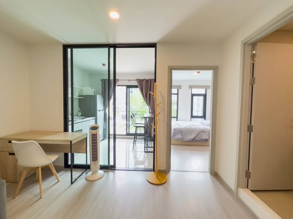 bedroom and room interior of Aspire Asoke-Ratchada