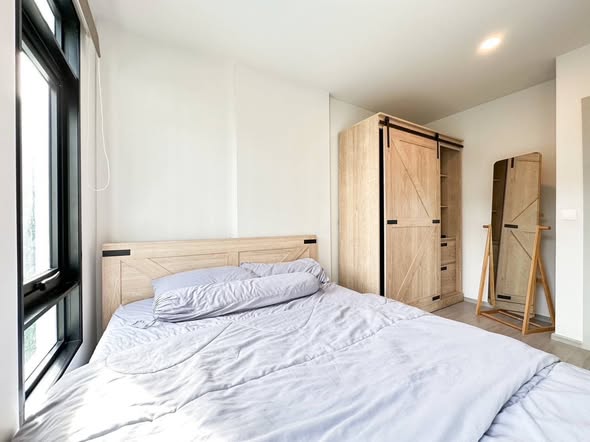 bedroom and room interior of Aspire Asoke-Ratchada