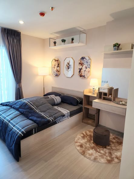bedroom of แอสปาย เอราวัณ ไพร์ม Aspire Erawan Prime