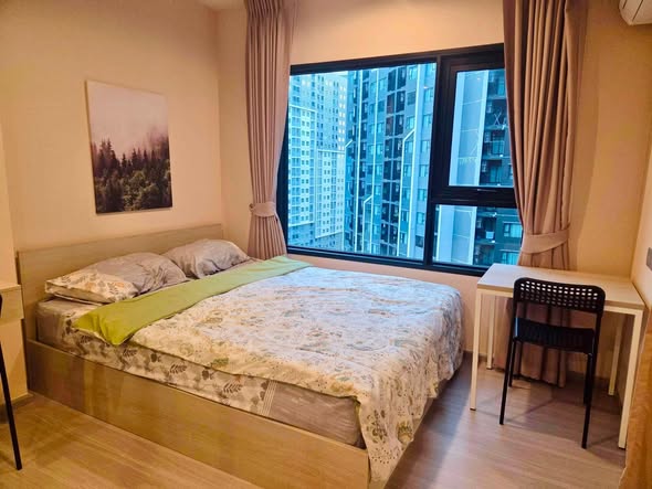 bedroom of แอสปาย เอราวัณ ไพร์ม Aspire Erawan Prime