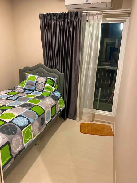 bedroom of แอสปาย เอราวัณ ไพร์ม Aspire Erawan Prime