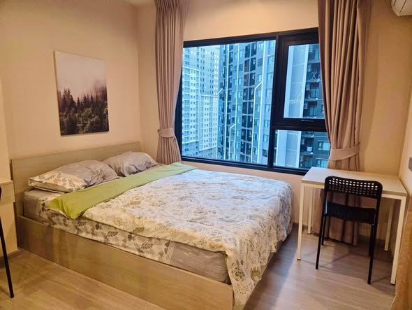 bedroom of แอสปาย เอราวัณ ไพร์ม Aspire Erawan Prime