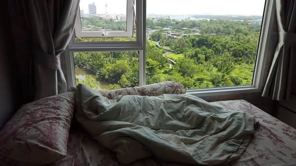 bedroom of Aspire Erawan Tower B