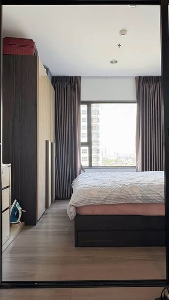 bedroom and room interior of Aspire Sathon-Taksin (Timber Zone)