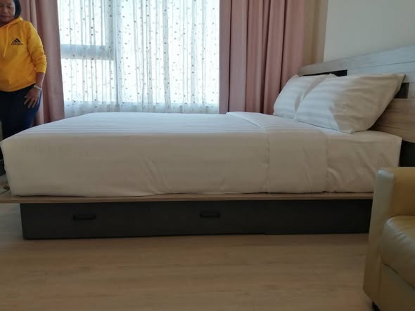 bedroom of Aspire Sathorn – Tha Phra