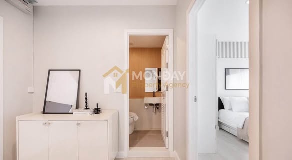 bedroom of Aspire Sathorn – Tha Phra
