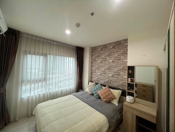bedroom of Aspire Sathorn – Tha Phra