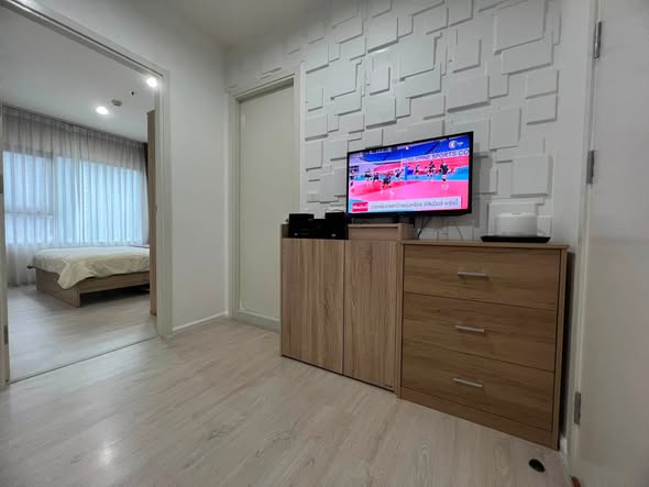 bedroom and room interior of Aspire Sathorn – Tha Phra