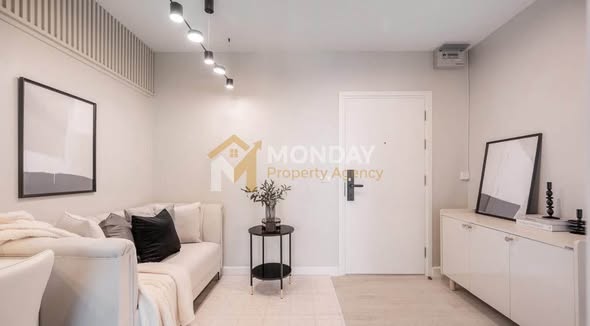 living room of Aspire Sathorn – Tha Phra
