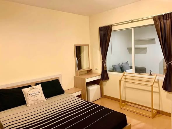 bedroom of Aspire Sukhumvit 48