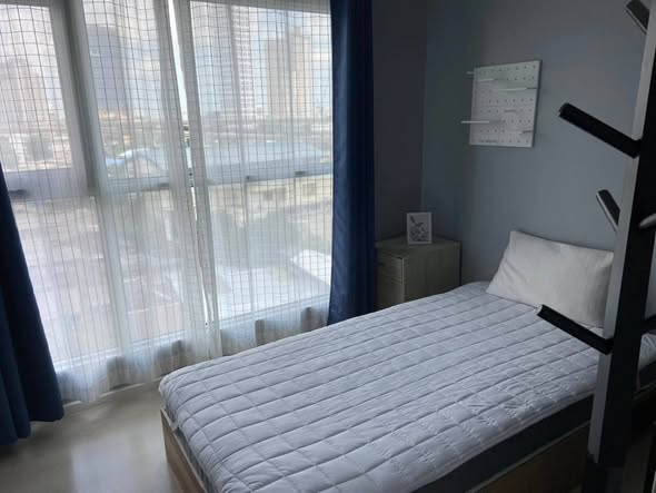 bedroom of Aspire Sukhumvit 48