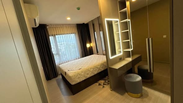 bedroom of Aspire Sukhumvit-On Nut