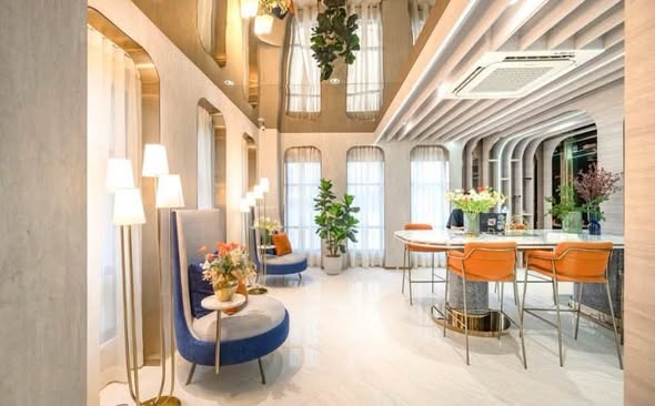 living room of Aspire Sukhumvit-On Nut