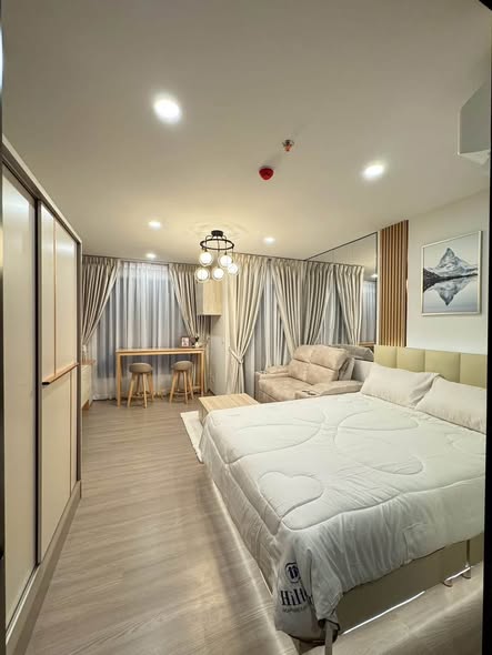 bedroom of Aspire Sukhumvit-Rama 4