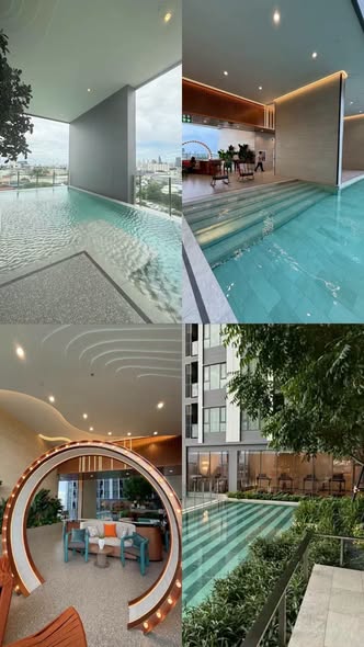 pool of Aspire Sukhumvit-Rama 4