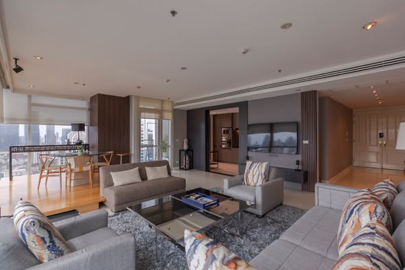living room of Athenee Residence