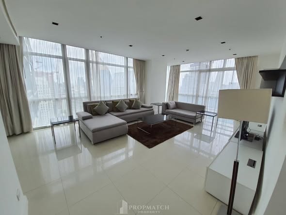 living room and bedroom of Athenee Residence