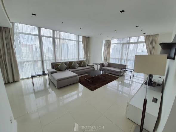 living room and bedroom of Athenee Residence