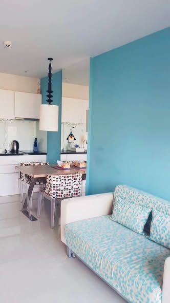 living room of Atlantis Condo Resort Pattaya