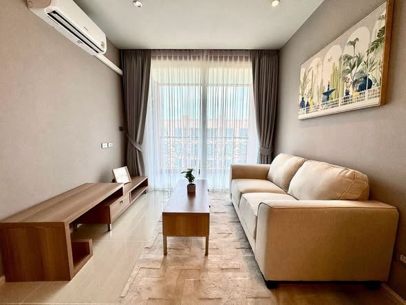 living room and bedroom of Atlantis Condo Resort Pattaya