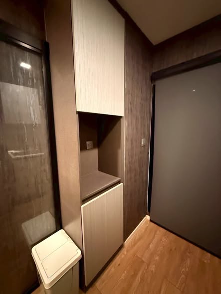 room interior and bathroom of ATMOZ Ladprao 15