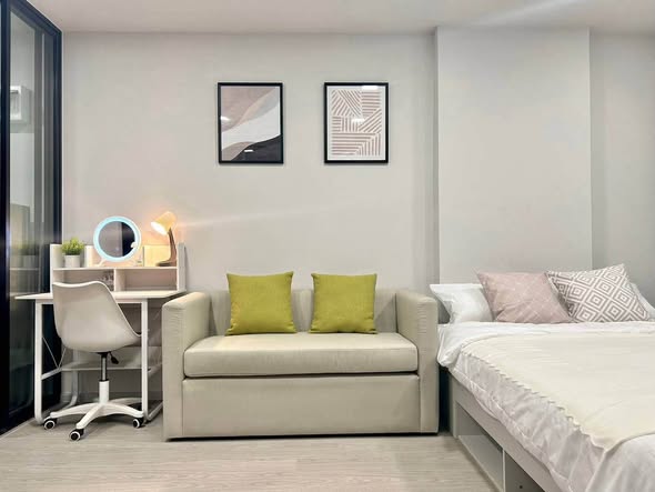 bedroom and living room of Atmoz Oasis Onnut