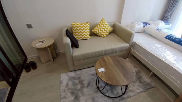 living room and bedroom of Atmoz Oasis Onnut