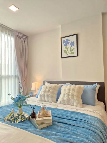 bedroom of Atmoz Palacio Ladprao Wanghin | แอทโมซ พาลาซิโอ ลาดพร้าว วังหิน