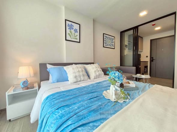bedroom of Atmoz Palacio Ladprao Wanghin | แอทโมซ พาลาซิโอ ลาดพร้าว วังหิน