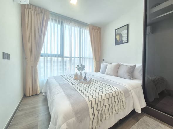 bedroom of Atmoz Palacio Ladprao Wanghin | แอทโมซ พาลาซิโอ ลาดพร้าว วังหิน