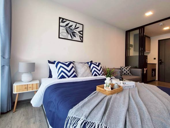 bedroom of Atmoz Palacio Ladprao Wanghin | แอทโมซ พาลาซิโอ ลาดพร้าว วังหิน