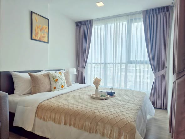bedroom of Atmoz Palacio Ladprao Wanghin | แอทโมซ พาลาซิโอ ลาดพร้าว วังหิน