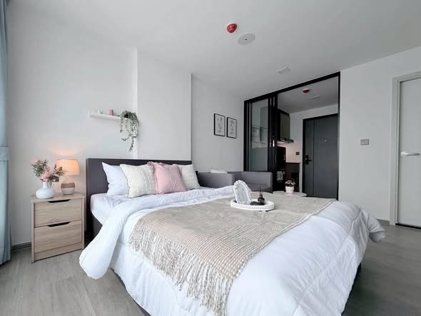 bedroom of Atmoz Palacio Ladprao Wanghin | แอทโมซ พาลาซิโอ ลาดพร้าว วังหิน