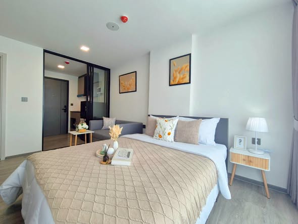 bedroom of Atmoz Palacio Ladprao Wanghin | แอทโมซ พาลาซิโอ ลาดพร้าว วังหิน