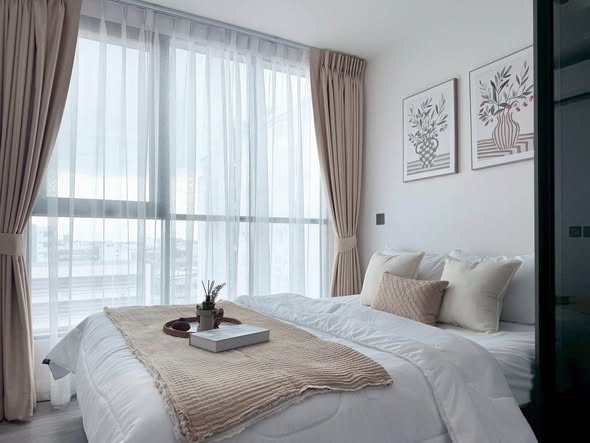 bedroom of Atmoz Palacio Ladprao Wanghin | แอทโมซ พาลาซิโอ ลาดพร้าว วังหิน