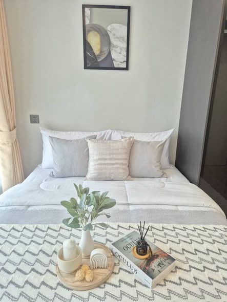 bedroom of Atmoz Palacio Ladprao Wanghin | แอทโมซ พาลาซิโอ ลาดพร้าว วังหิน