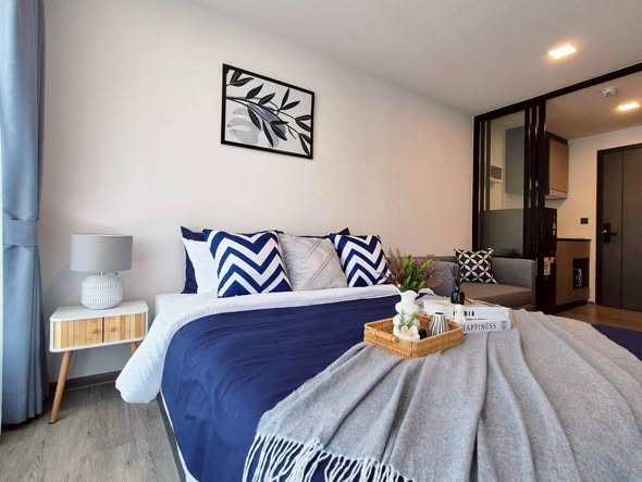 bedroom of Atmoz Palacio Ladprao Wanghin | แอทโมซ พาลาซิโอ ลาดพร้าว วังหิน