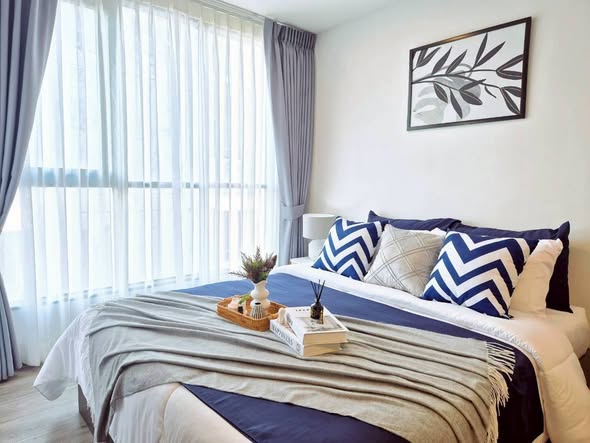 bedroom of Atmoz Palacio Ladprao Wanghin | แอทโมซ พาลาซิโอ ลาดพร้าว วังหิน