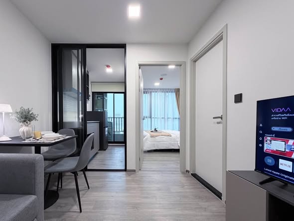 bedroom and living room and room interior of Atmoz Palacio Ladprao Wanghin | แอทโมซ พาลาซิโอ ลาดพร้าว วังหิน