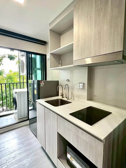 bathroom and kitchen of Atmoz Tropicana Bangna