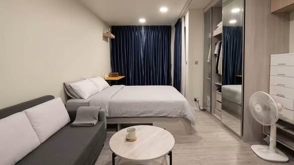 bedroom of Atmoz Tropicana Bangna