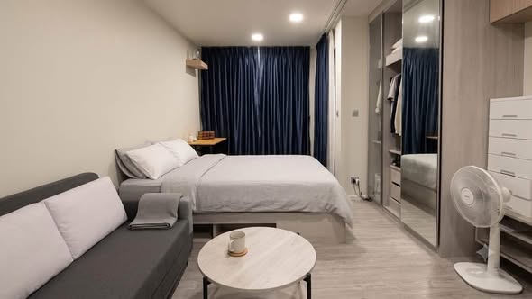 bedroom of Atmoz Tropicana Bangna