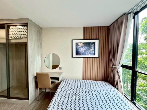 bedroom and room interior of Atmoz Tropicana Bangna
