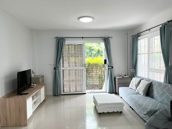 bedroom and living room of Atoll Maldives Palms