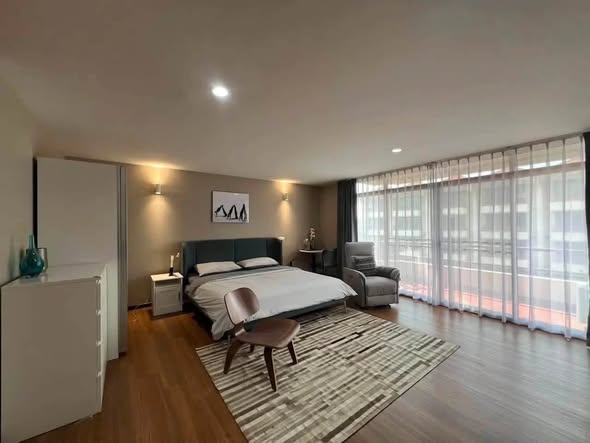 bedroom and room interior of Baan Green Town