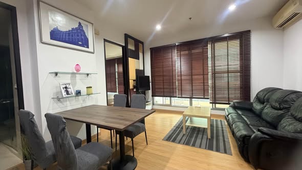living room of Baan Klang Krung Siam-Pathum Wan