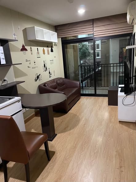 living room and room interior of Baan Navatara Condominium