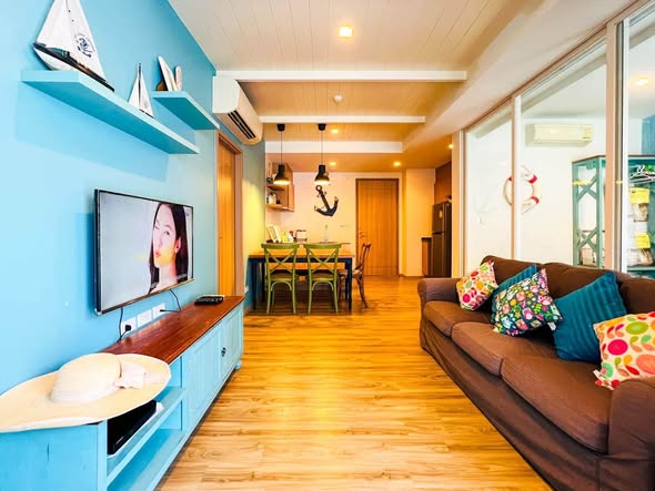 living room and bedroom and room interior of Baan San Ngam Hua Hin