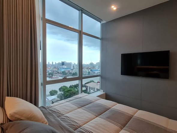 bedroom of Baan Sathorn Chao Phraya